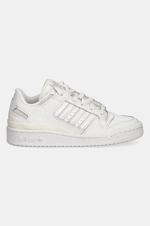 adidas Originals sneakersy skórzane dziecięce FORUM LOW CL IH7916 biały AW25