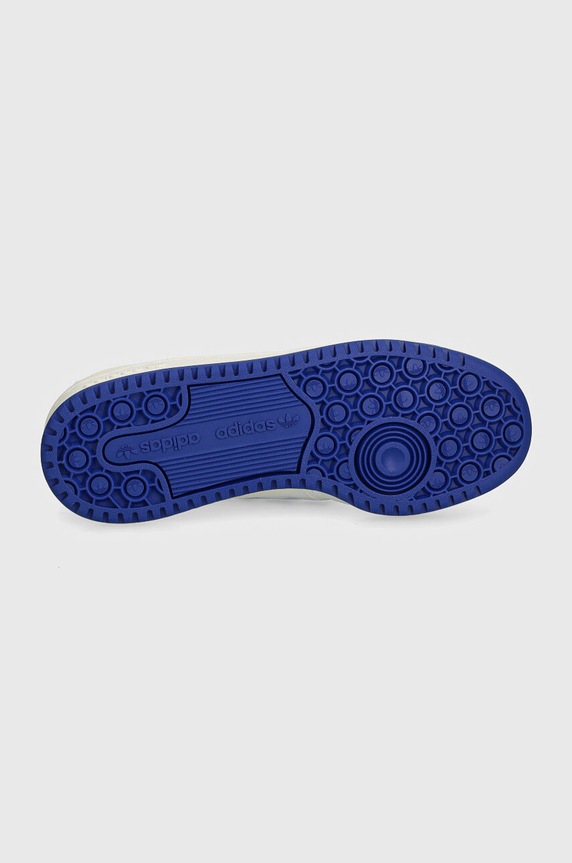 adidas Originals sneakersy skórzane dziecięce FORUM LOW CL IH7917 niebieski
