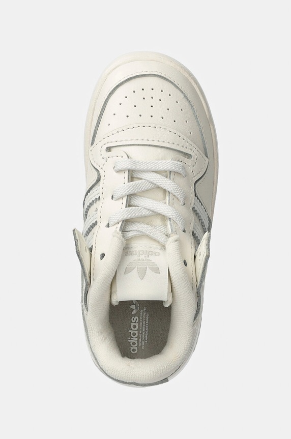 Dětské sneakers boty adidas Originals FORUM LOW CL EL bílá IH7923