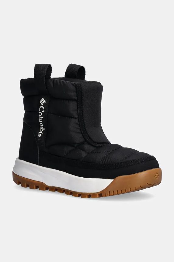 Detské snehule Columbia SNOWTROT MID textilný čierna 2078911