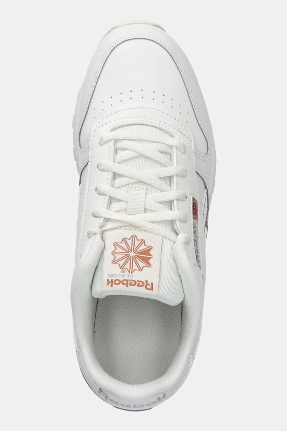Kožené sneakers boty Reebok Classic CLASSIC LEATHER béžová 100208281
