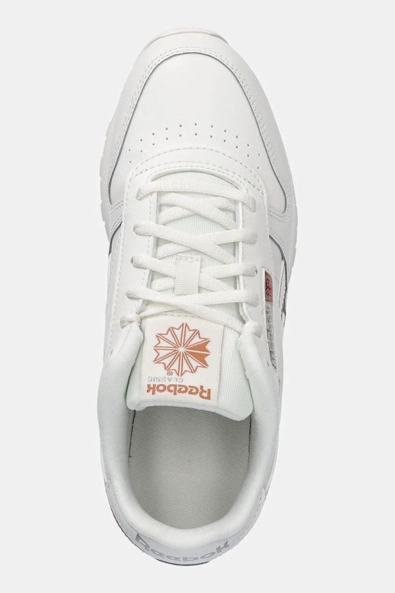 Kožené sneakers boty Reebok Classic CLASSIC LEATHER béžová 100208281