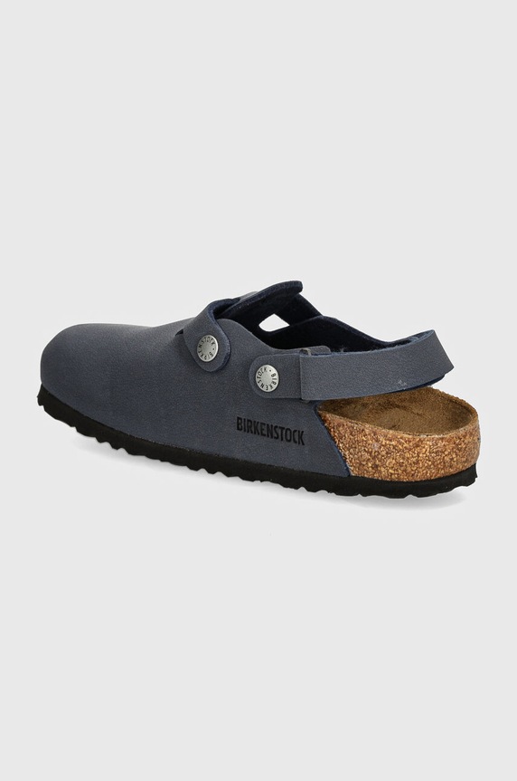 Chlapec Detské nubukové sandále Birkenstock Tokio AS 1027917.36.39 tmavomodrá