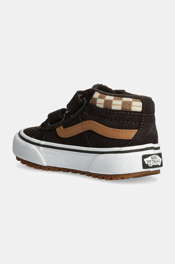 Κοριτσίστικα Παιδικά sneakers σουέτ Vans MTE SK8-Mid Reissue VN000D10BF21 καφέ