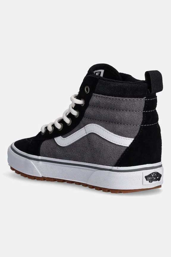 CHLAPEC Dětské kožené kecky Vans MTE SK8-Hi VN000D2UN421 šedá