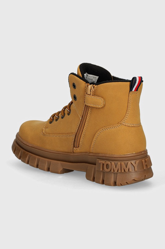 CHLAPEC Dětské zimní boty Tommy Hilfiger T3X5.33706.35.41 hnědá
