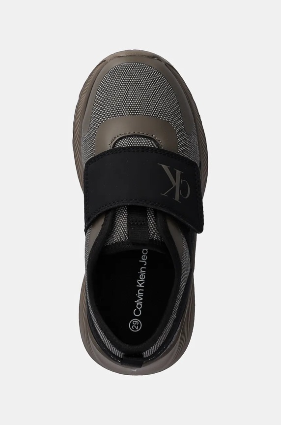 Παιδικά sneakers Calvin Klein Jeans καφέ V1X9.81070.24.29