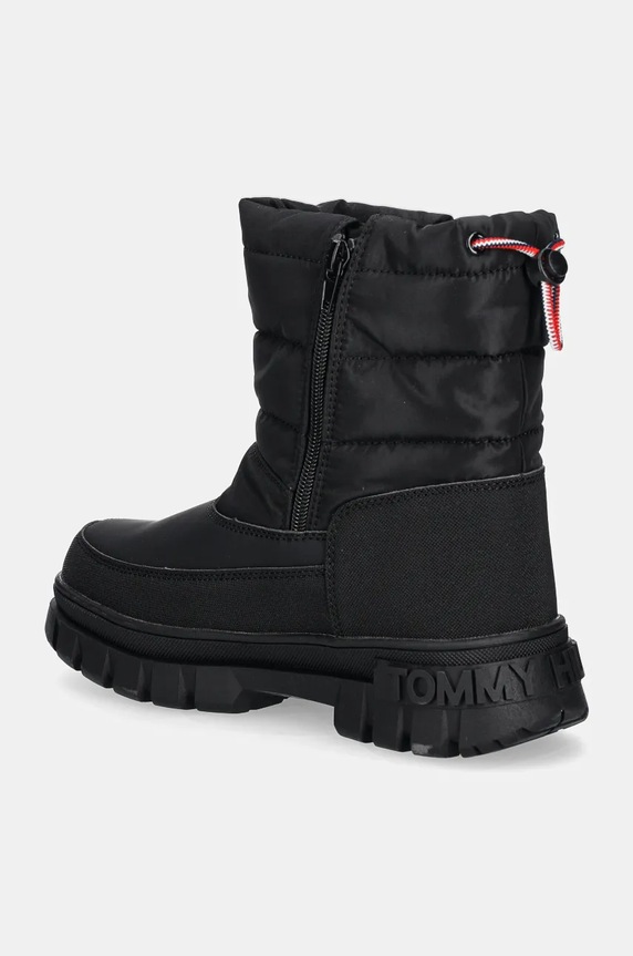 Chłopiec Tommy Hilfiger śniegowce dziecięce T3X5.33715.35.41 czarny
