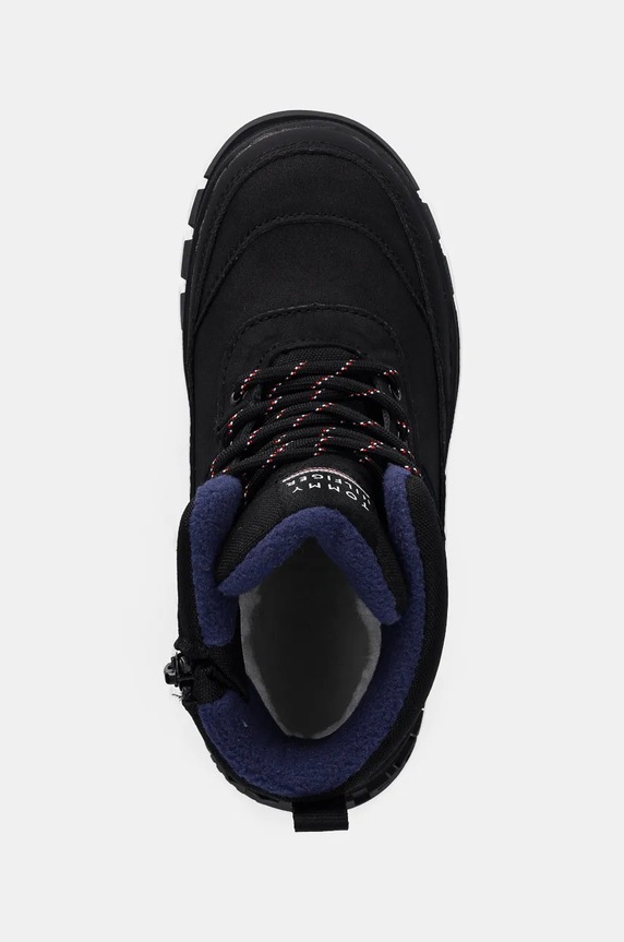 Παιδικές χειμερινές μπότες Tommy Hilfiger μαύρο T3X5.33713.30.34