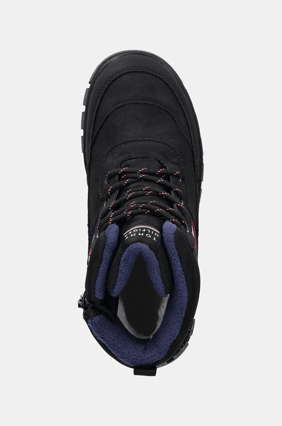 Παιδικές χειμερινές μπότες Tommy Hilfiger μαύρο T3X5.33713.35.41