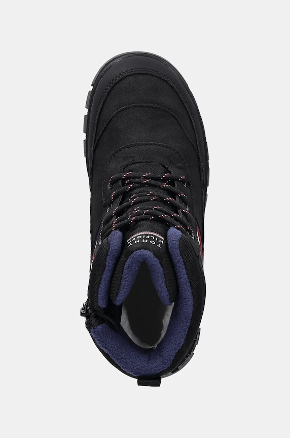 Παιδικές χειμερινές μπότες Tommy Hilfiger μαύρο T3X5.33713.35.41