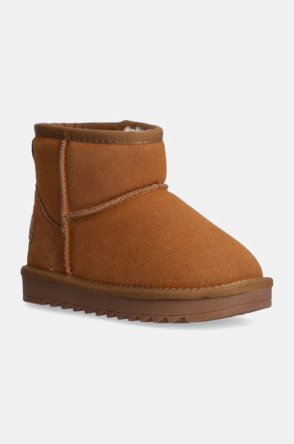 Tommy Hilfiger śniegowce dziecięce tekstylny brązowy T3A5.33615.24.29