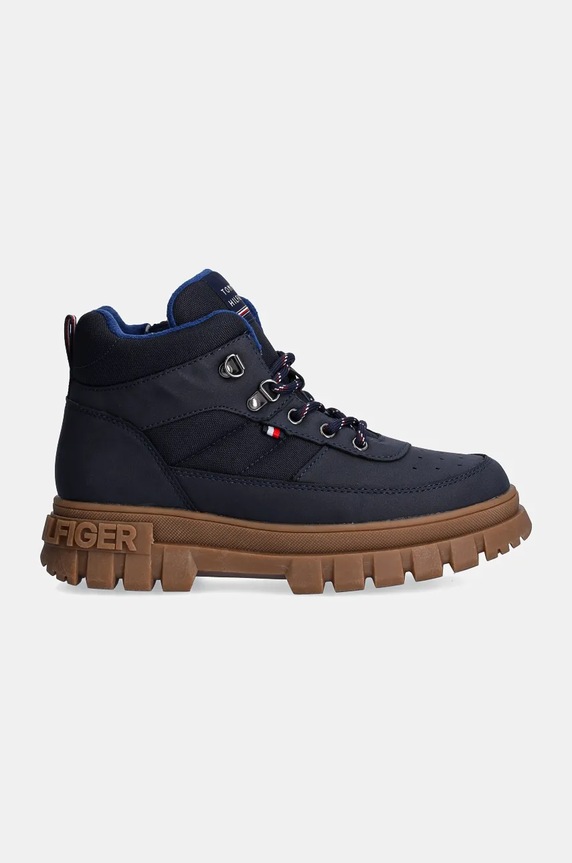 Dětské zimní boty Tommy Hilfiger T3X5.33707.35.41 námořnická modř AW24