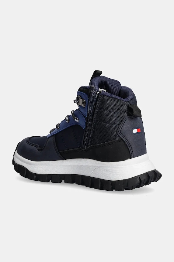 Chłopiec Tommy Hilfiger obuwie zimowe T3B9.33680.30.34 granatowy