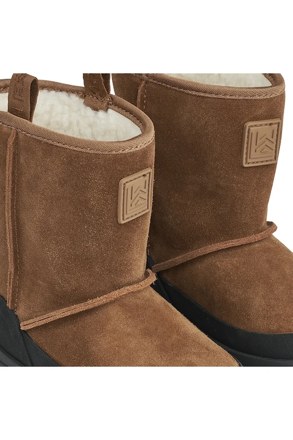 Κοριτσίστικα Μπότες χιονιού σουέτ για παιδιά Liewood Mattie Suede Boot LW19227 καφέ