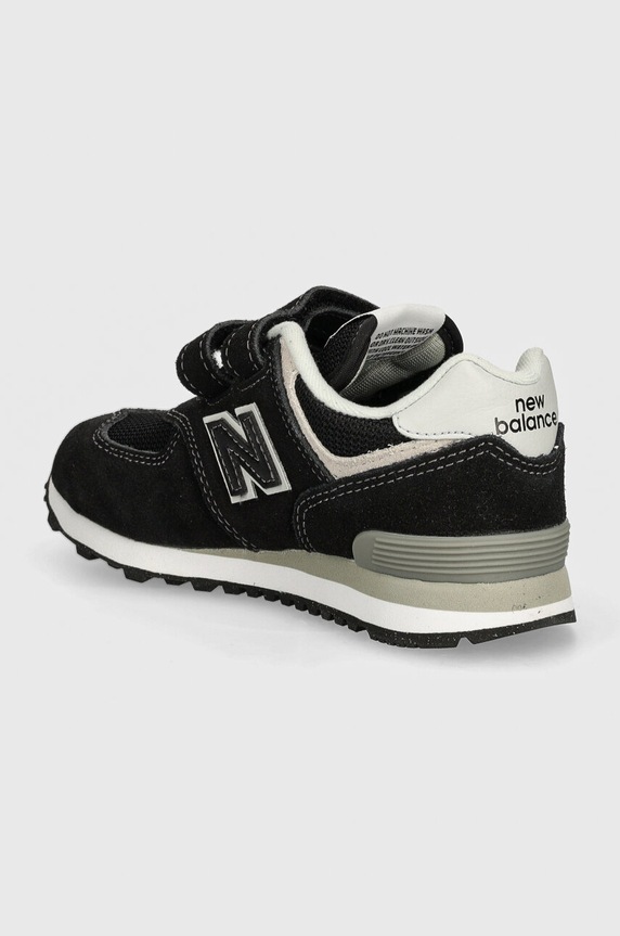 Băieți New Balance sneakers pentru copii 574 PV574EVB negru
