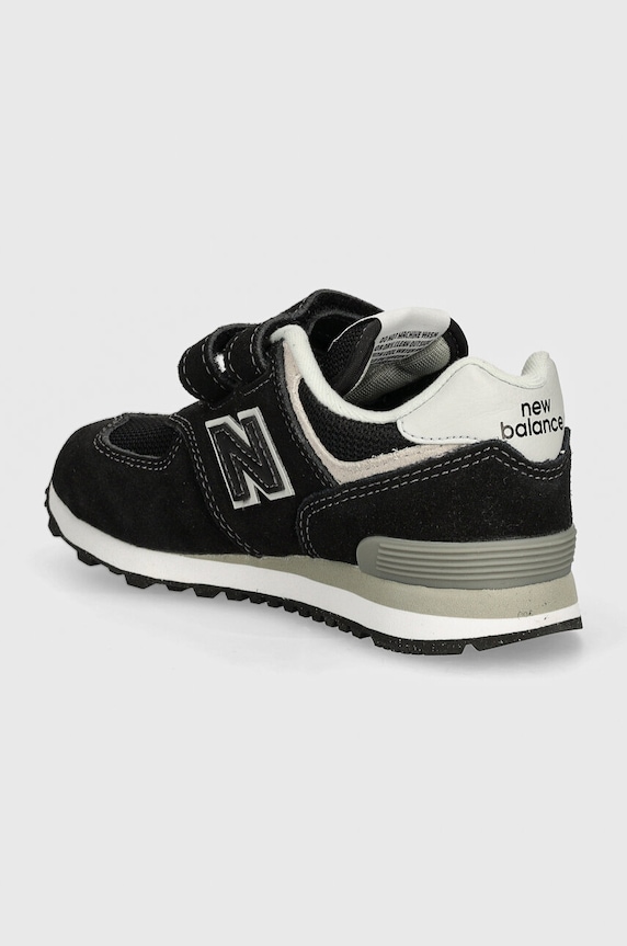 Băieți New Balance sneakers pentru copii 574 PV574EVB negru