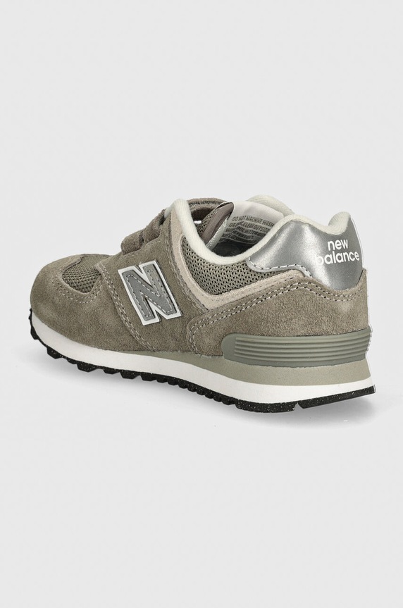 Băieți New Balance sneakers pentru copii 574 PV574EVG gri