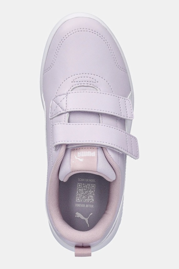 Puma sneakersy dziecięce Courtflex V3 fioletowy 397642