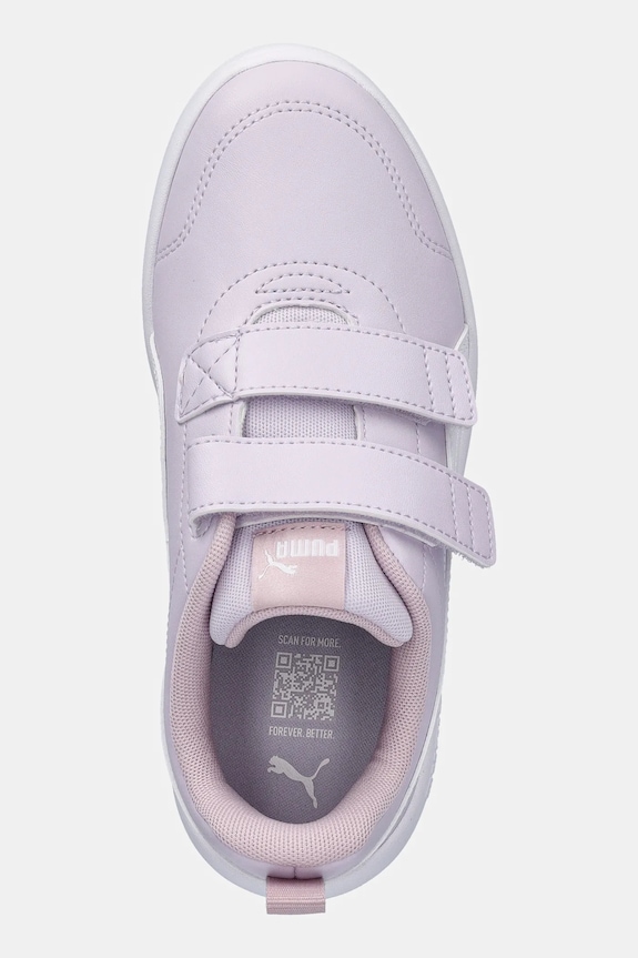 Puma sneakersy dziecięce Courtflex V3 fioletowy 397642