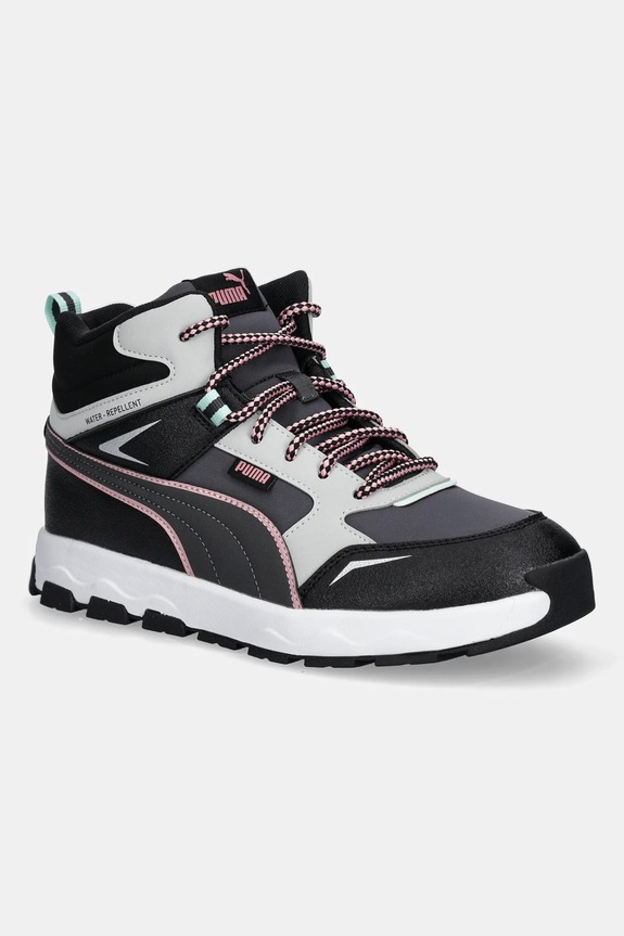 Dječje cipele Puma Evolve Trail Club tekstil crna 397644