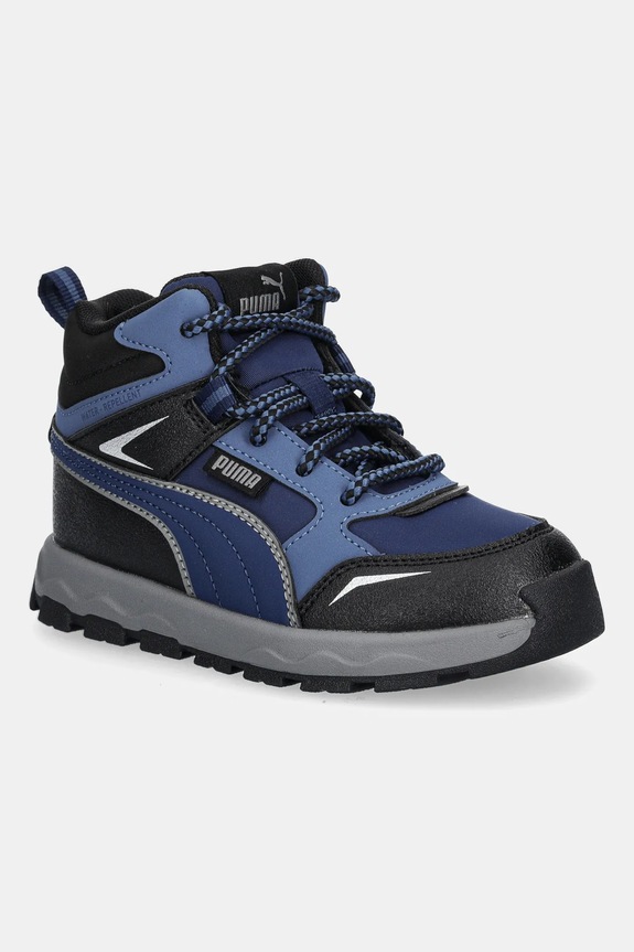 Παιδικά παπούτσια Puma Evolve Trail συνθετικό σκούρο μπλε 397645