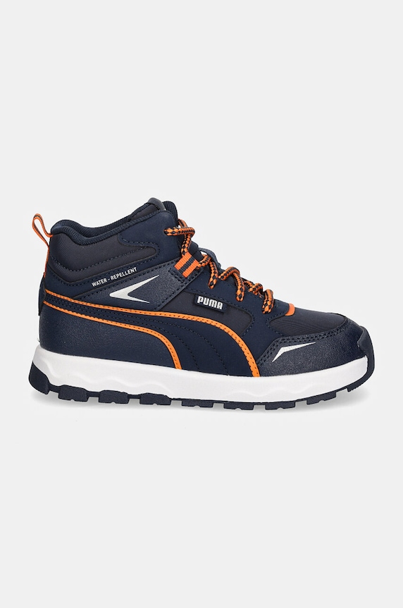 Otroški čevlji Puma Evolve Trail 397645 mornarsko modra AW25