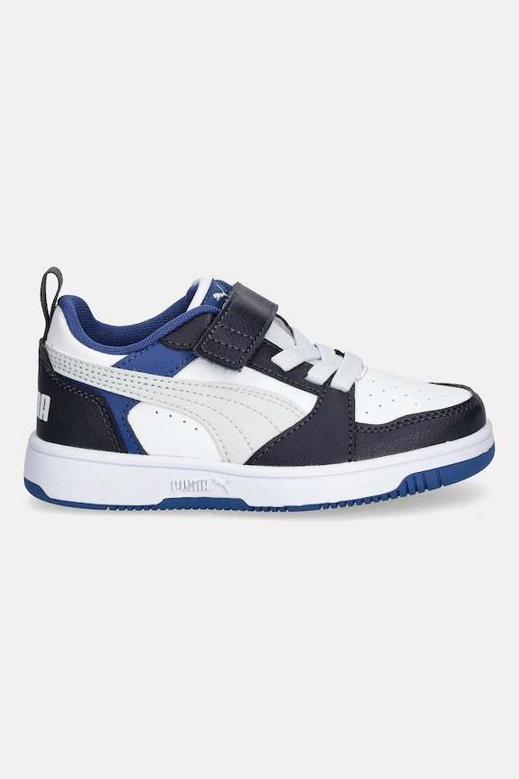 Detské tenisky Puma Rebound V6 Lo AC+ PS 397419 tmavomodrá AW25