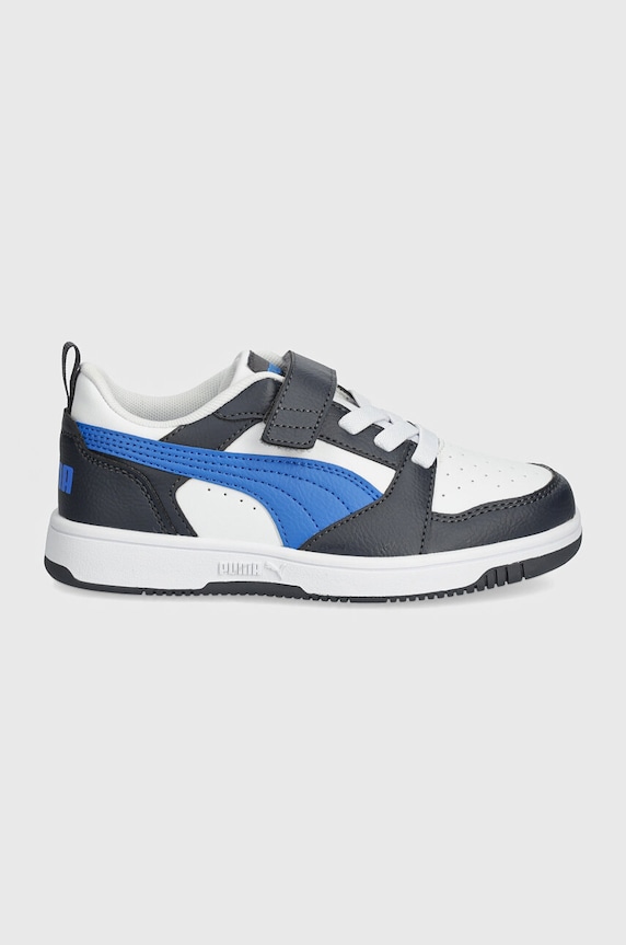 Puma sneakersy dziecięce Rebound V6 Lo AC+ PS 397419 niebieski AW25