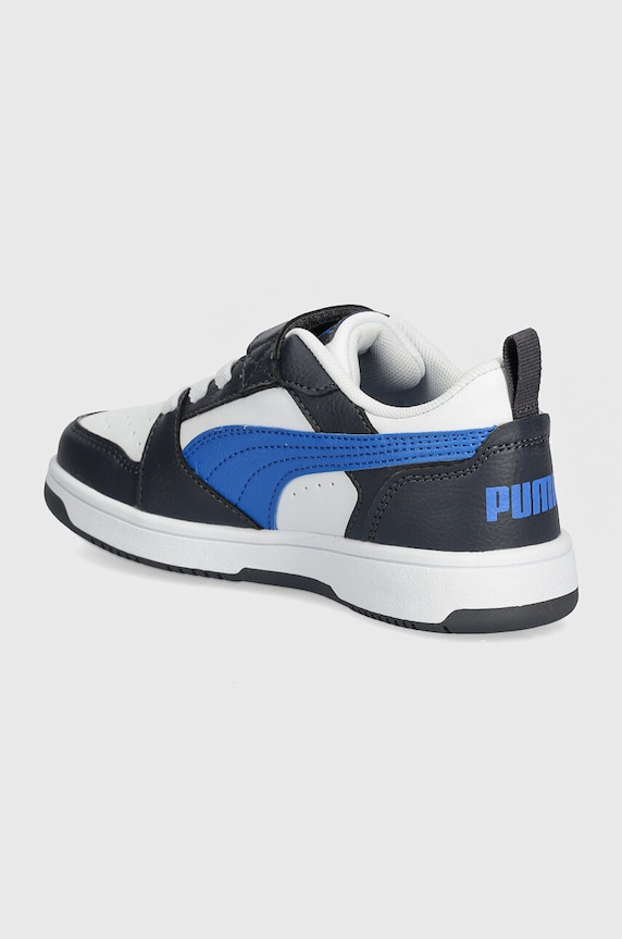 Chłopiec Puma sneakersy dziecięce Rebound V6 Lo AC+ PS 397419 niebieski
