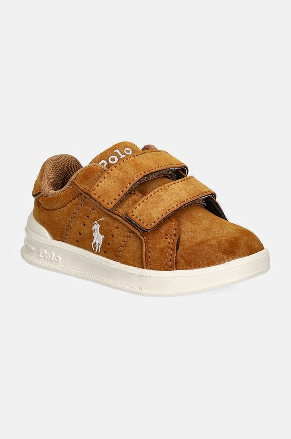 Παιδικά sneakers Polo Ralph Lauren HERITAGE COURT III EZ μικρό μπεζ RL00972250