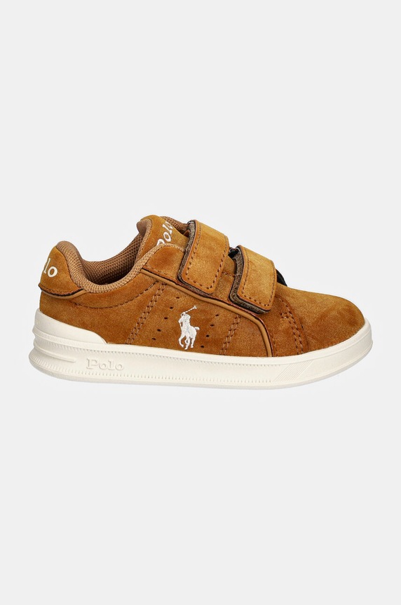 Παιδικά sneakers Polo Ralph Lauren HERITAGE COURT III EZ RL00972250 μπεζ AW24