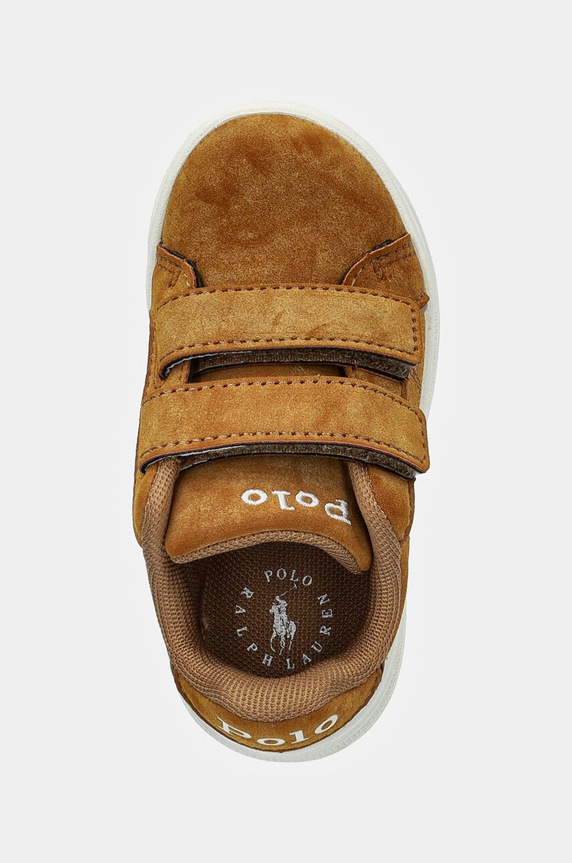 Παιδικά sneakers Polo Ralph Lauren HERITAGE COURT III EZ μπεζ RL00972250