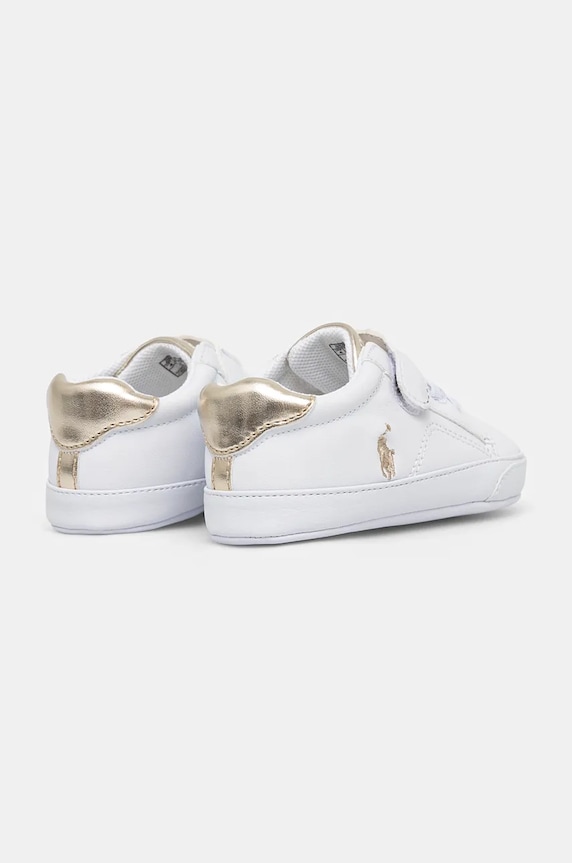 Chłopiec Polo Ralph Lauren sneakersy niemowlęce THERON V PS LAYETTE RL01200100 biały