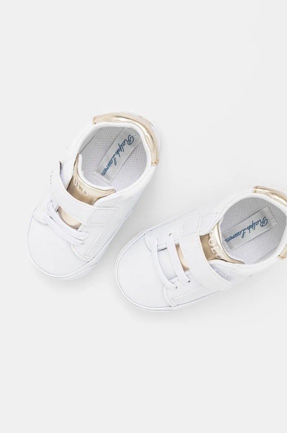 Polo Ralph Lauren sneakersy niemowlęce THERON V PS LAYETTE biały RL01200100