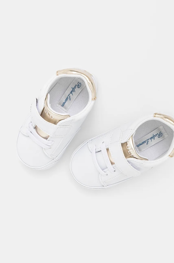 Polo Ralph Lauren sneakersy niemowlęce THERON V PS LAYETTE biały RL01200100