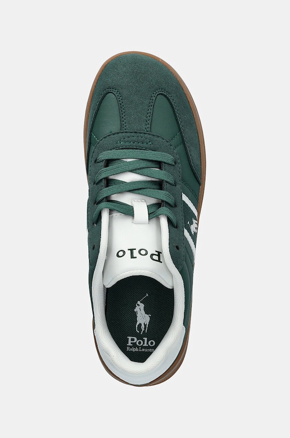 Dječje tenisice Polo Ralph Lauren HERITAGE COURT III T-TOE zelena RL01253301