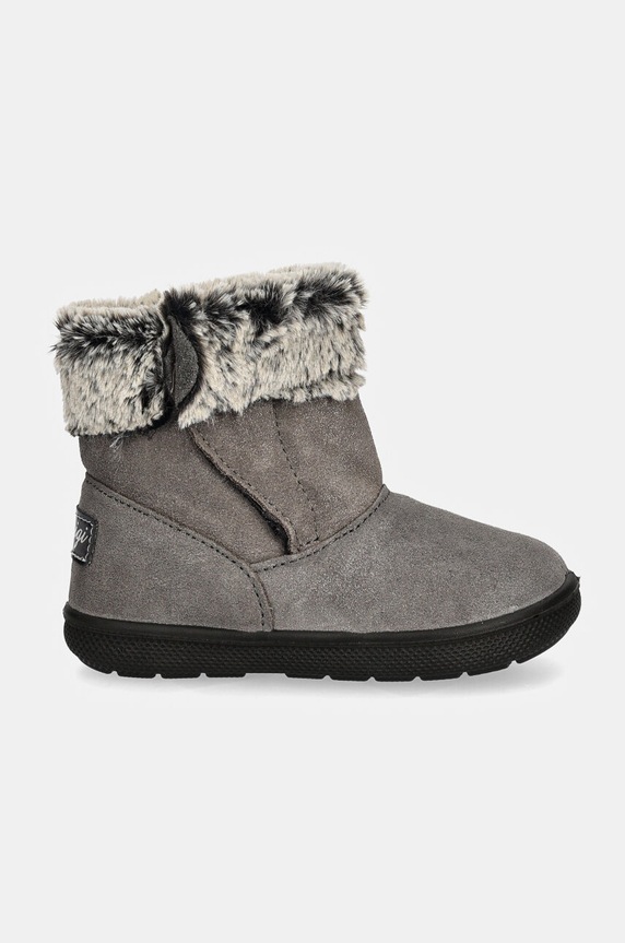 Primigi buty zimowe zamszowe dziecięce 6850744.19.24 szary AW24