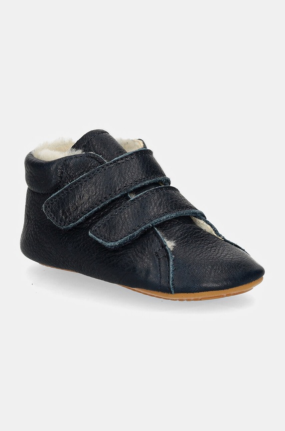 Froddo buty skórzane niemowlęce PREWALKERS FURRY nieocieplane granatowy G1130013.19.21