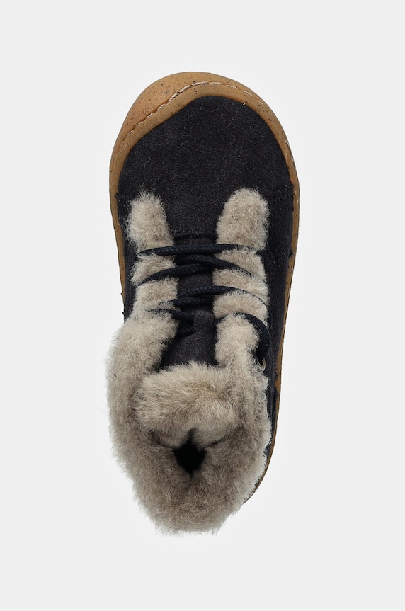 Dětské semišové zimní boty Froddo MINNI SUEDE LACES námořnická modř G2110140.20.24