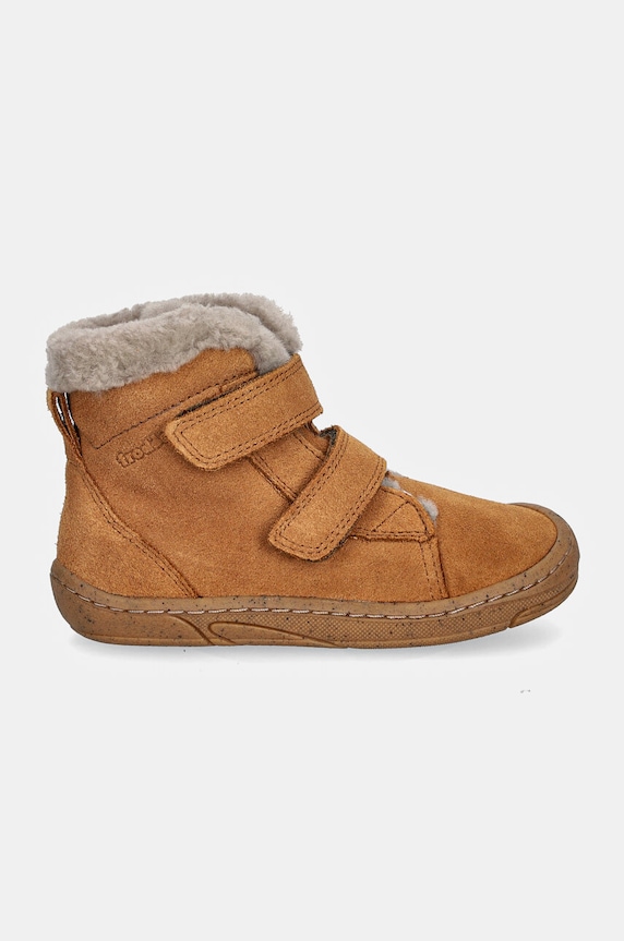 Froddo buty zimowe zamszowe dziecięce MINNI SUEDE G2110141.25.26 żółty AW24