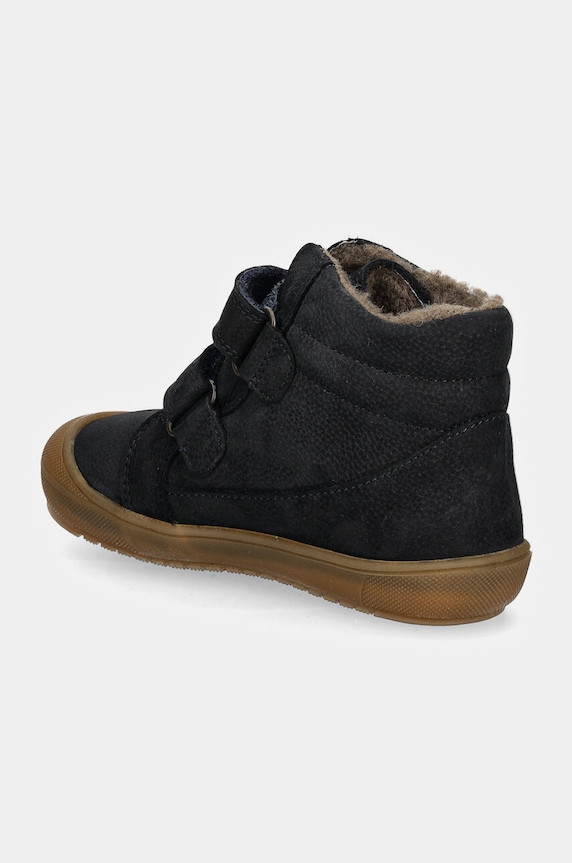 Chłopiec Froddo buty zimowe nubukowe dziecięce OLLIE WOOL TEX G2110138.25.28 granatowy