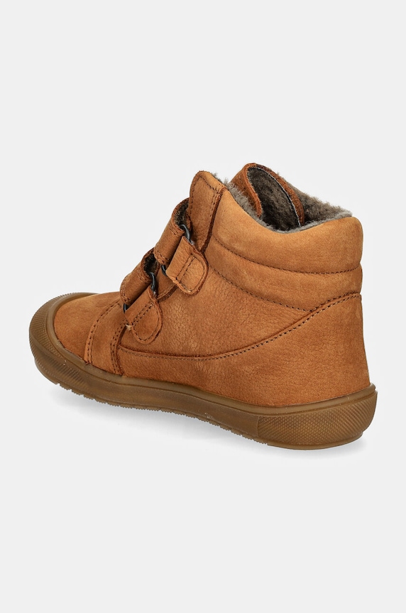 Chłopiec Froddo buty zimowe nubukowe dziecięce OLLIE WOOL TEX G2110138.25.28 brązowy