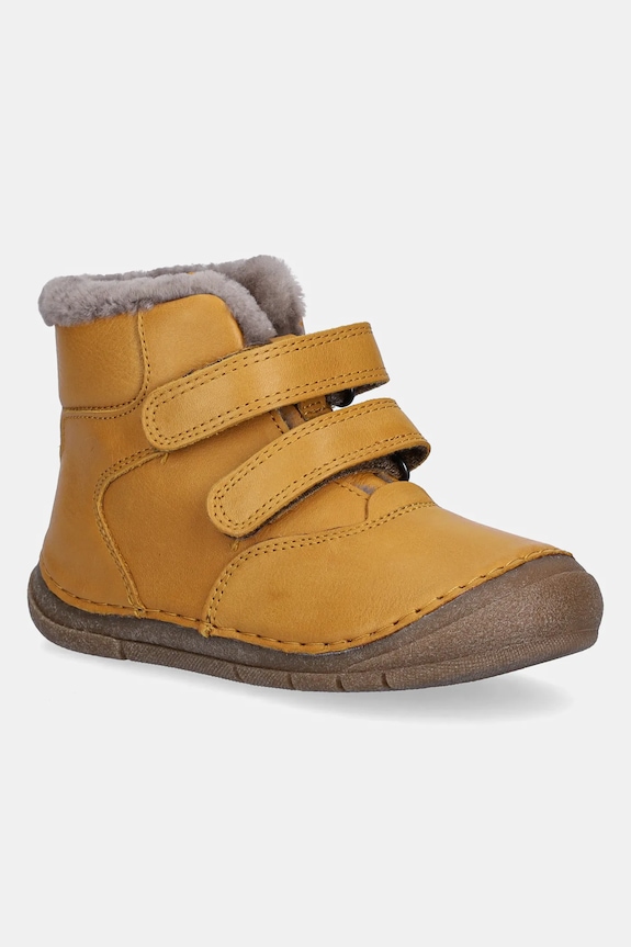 Froddo ghete de iarnă pentru copii din piele PAIX UP WINTER piele galben G2110143.25.30