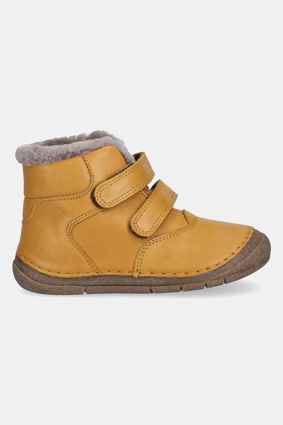Froddo ghete de iarnă pentru copii din piele PAIX UP WINTER G2110143.25.30 galben AW25