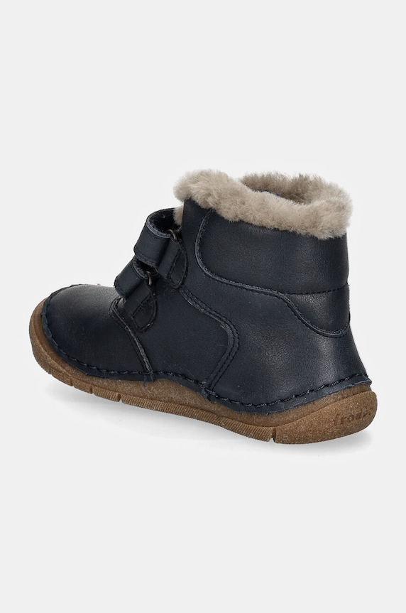 Chłopiec Froddo buty zimowe skórzane dziecięce PAIX UP WINTER G2110143.25.30 granatowy