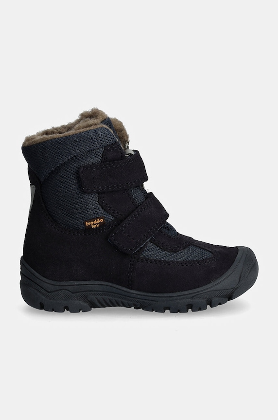 Froddo śniegowce skórzane dziecięce LINZ WOOL TEX HIGH G3160229.25.30 niebieski AW24