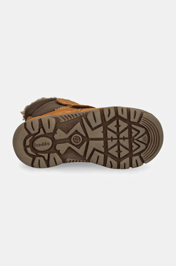 Otroške usnjene snežke Froddo LINZ WOOL TEX HIGH G3160229.25.30 rjava