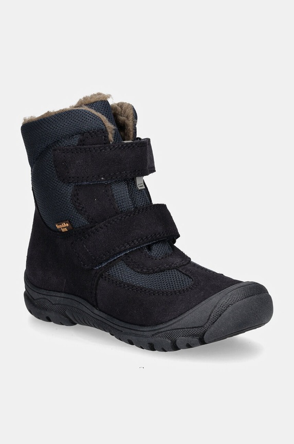 Детские зимние сапоги Froddo LINZ WOOL TEX HIGH с утеплением голубой G3160229.31.35
