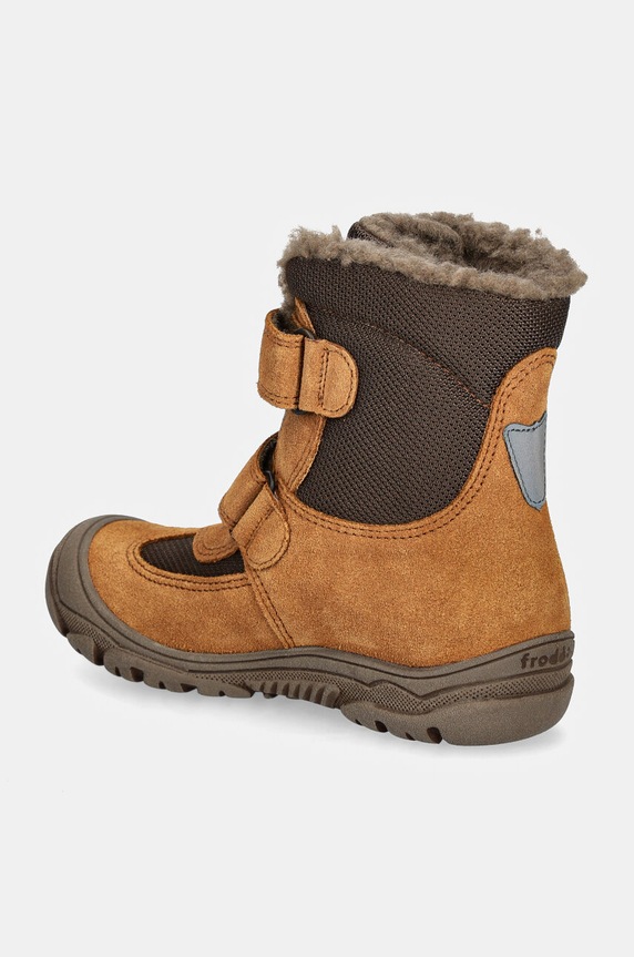 CHLAPEC Dětské zimní boty Froddo LINZ WOOL TEX HIGH G3160229.31.35 hnědá